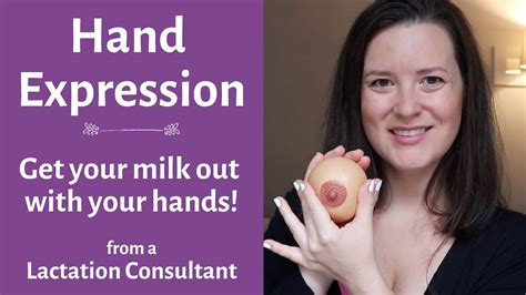 breast pressing video|How to hand express your breastmilk .